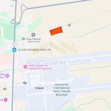 Otopeni, teren 2.850 mp inchiriat, flux direct catre Aeroport ideal Rent a Car